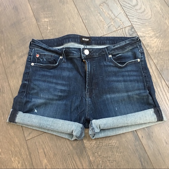 Hudson Jeans Denim - Hudson Distressed Denim Shorts